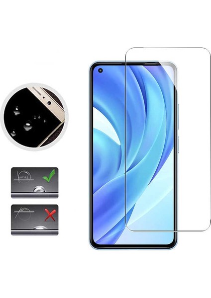 Cep Case Samsung Galaxy A21 Ekran Koruyucu Buff ve Cam Karışımı Temperli 9h Nano Cam Ekran Koruma