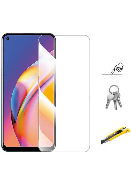 Cep Case Oppo Reno 7 4g Ekran Kouruyucu 8-9h Sertlik Dereceli Temperli Cam Koruyucu