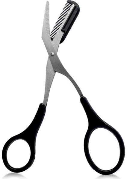 Taraklı Kaş Makası Siyah Renk