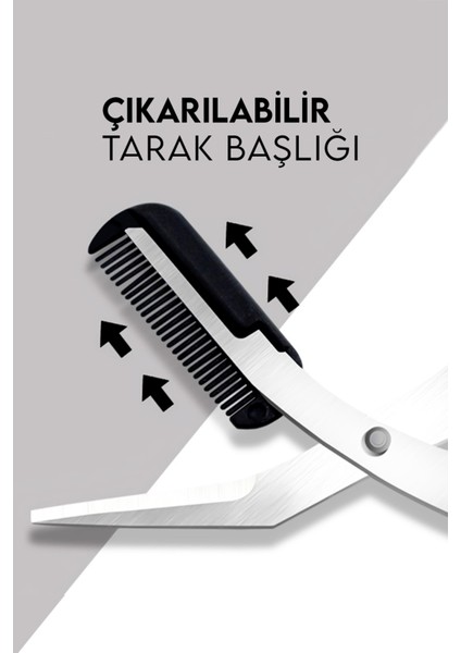 Taraklı Kaş Makası Siyah Renk fırsatları