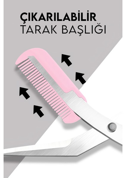 Taraklı Kaş Makası Pembe Renk indirimleri