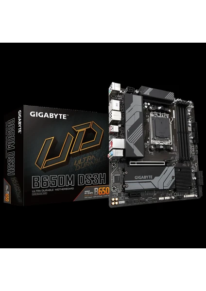 GIGABYTE B650M DS3H DDR5 6400MHZ(OC) M.2 mATX AM5