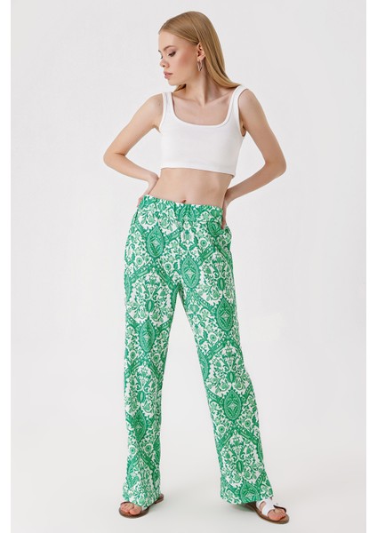 6543 Örme Pantolon - E.yeşil fiyatları