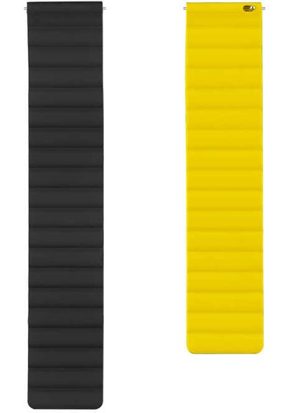 Xiaomi Mi Watch Color Kordon/kayış Çift Renk Mıknatıslı Ayarlanabilir 22MM Kordon fırsatları