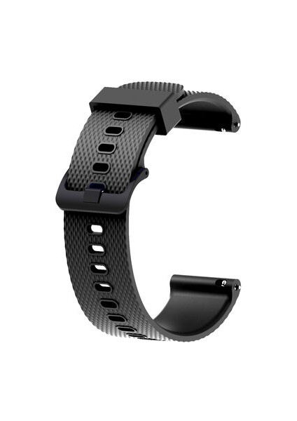 Galaxy Watch 3 41MM (20MM) Kordon/kayış Tırtıklı 15 Kademeli Silikon Kordon