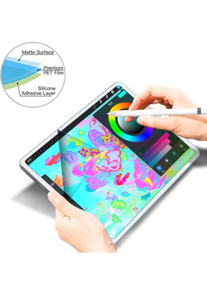 Samsung Galaxy Tab S7 T870 Uyumlu Paper Like Kağıt Hissi Ekran Koruyucu