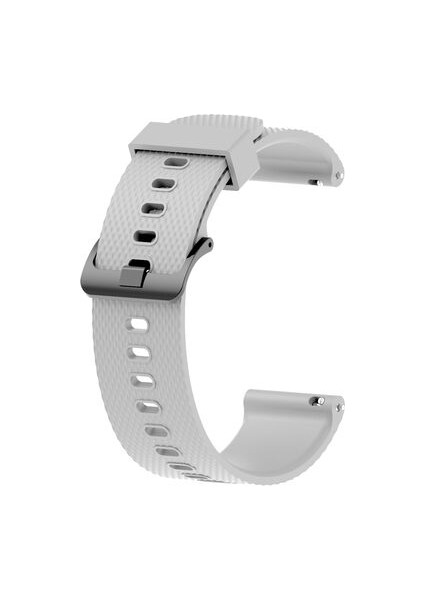 Galaxy Watch Gear S2 (20MM) Kordon/kayış Tırtıklı 15 Kademeli Silikon Kordon