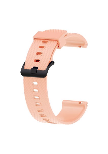 Xiaomi Gt2 42MM (20MM) Kordon/kayış Tırtıklı 15 Kademeli Silikon Kordon