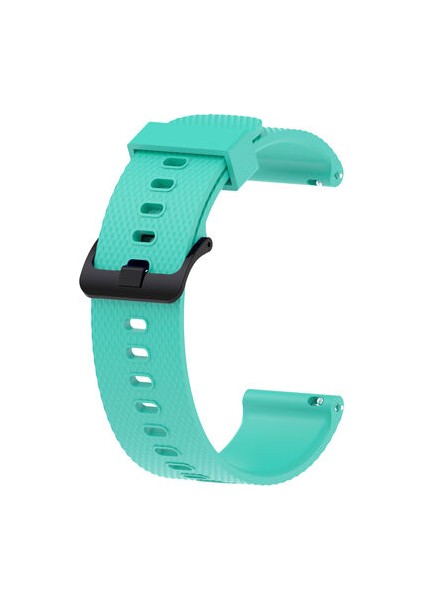 Xiaomi Gtr 42MM (20MM) Kordon/kayış Tırtıklı 15 Kademeli Silikon Kordon