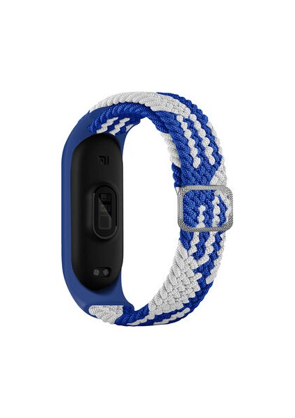 Xiaomi Mi Band 5-6 Kordon/kayış Örgü Model Tek Parça Ayarlanabilir Ölçü