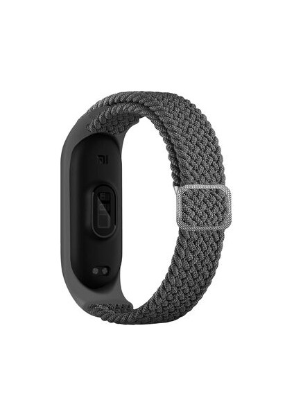 Xiaomi Mi Band 3-4 Kordon/kayış Örgü Model Tek Parça Ayarlanabilir Ölçü