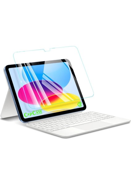 Apple Ipad 10.nesil 2022 10.9" Ekran Koruyucu Nano Kırılmaz Ultra Esnek Ince Sağlam Koruma GEN10
