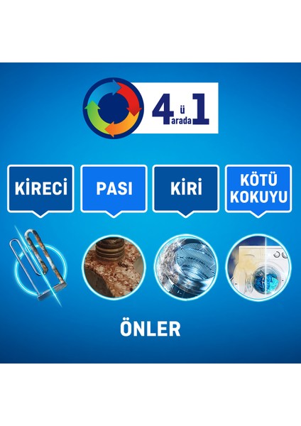 Kireç Önleyici 4ü1 Arada Ultra Konsantre Toz 250 gr