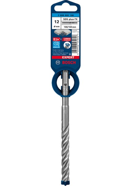 Expert Sds Plus-7x Kırıcı Delici Delme Ucu 12 x 100 x 165 mm modelleri