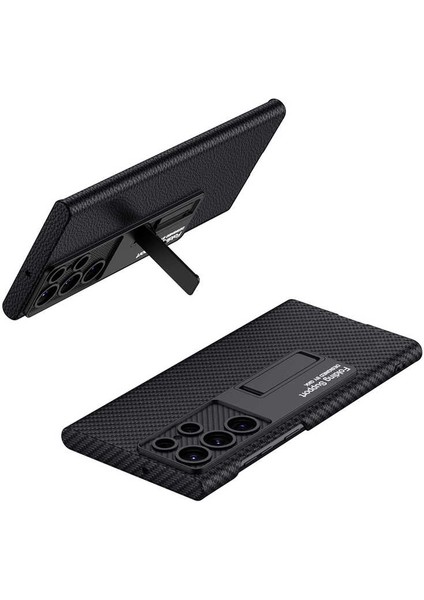 Samsung Galaxy S22 Ultra Kılıf Standlı Kapak