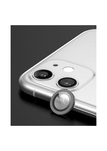 Apple iPhone 12 Kamera Lens Koruyucu Çift Katman Temperli Cam Tam Koruma