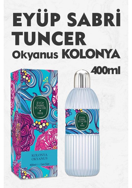 Okyanus Kolonyası Cam Şişe 400 Ml