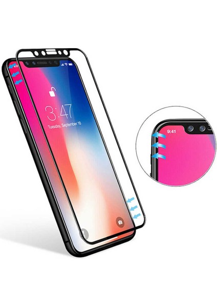 Apple iPhone 12 Pro Max Ekran Koruyucu 3D Kavisli Seramik Tam Kapatan Esnek Ekran Koruma Siyah indirimleri