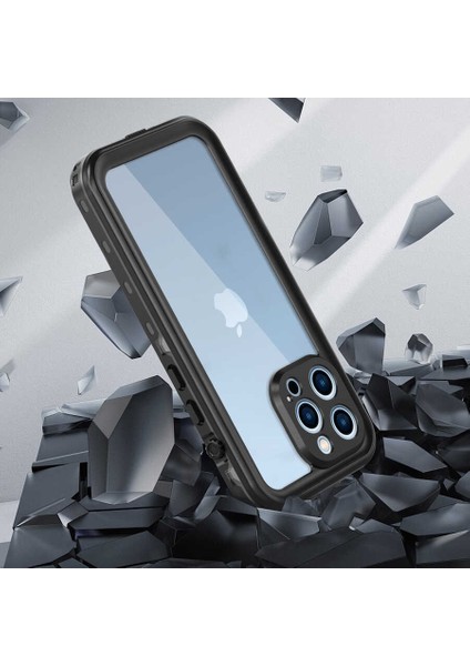 Apple iPhone 13 Pro Kılıf Su Geçirmez Anti Shock Tam Uyumlu Kalıp 2 Parça Kılıf fırsatları
