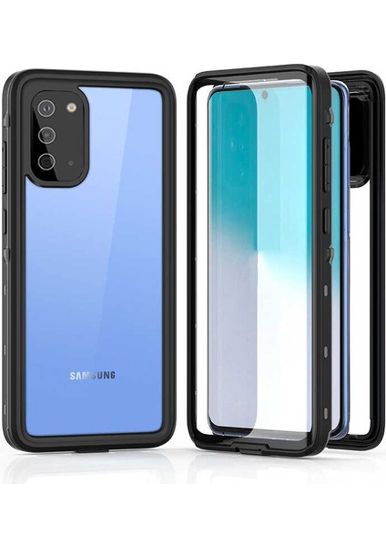 Samsung Galaxy S20 Kılıf Su Geçirmez Anti Shock Tam Uyumlu Kalıp 2 Parça Kılıf