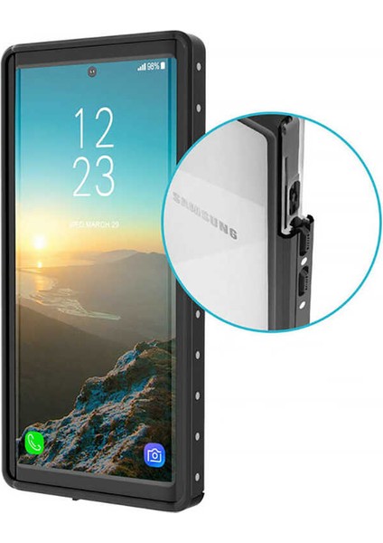 Samsung Galaxy S20 Kılıf Su Geçirmez Anti Shock Tam Uyumlu Kalıp 2 Parça Kılıf