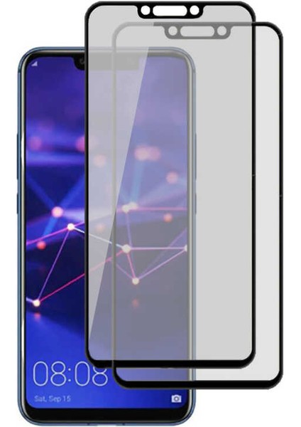 Cep Case Huawei Mate 20 Lite Ekran Koruyucu Mat Seramik Kavisli Kenar Soft Yüzey Esnek Ekran Koruma Siyah