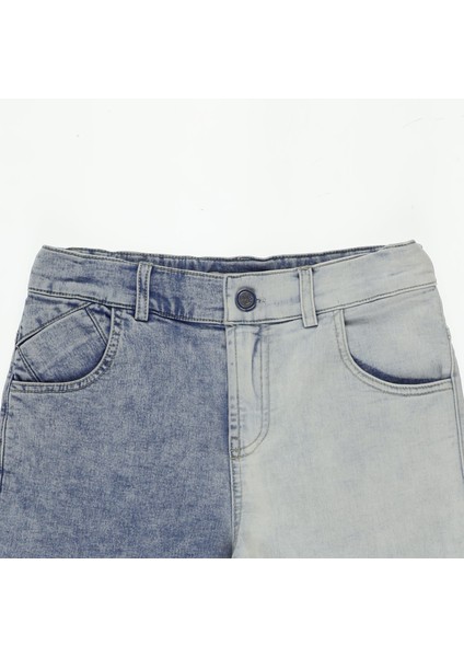 Erkek Çocuk Iki Renkli Denim Şort modelleri