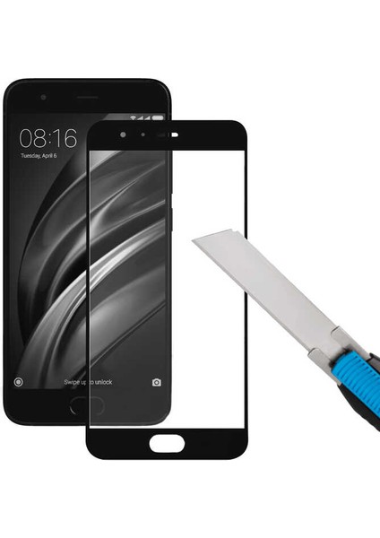 Xiaomi Mi Note 3 Ekran Koruyucu Kenar Korumalı Tam Kapatan 5d Temperli Cam Ekran Koruma Siyah