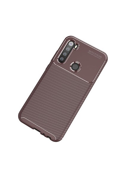 Cep Case Xiaomi Redmi Note 8t Kılıf Ultra Slim Fit Karbon Tasarım Tam Kalıp+Nano Ekran Koruma