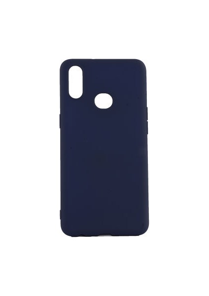 Samsung Galaxy A10S Kılıf Yumuşak Ince Soft Pürüzsüz Silikon Kapak ve Nano Cam Koruma