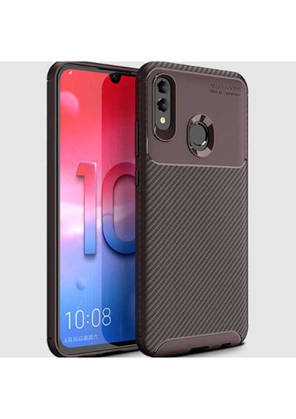 Huawei P Smart 2019 Kılıf Ultra Slim Fit Karbon Tasarım Tam Kalıp