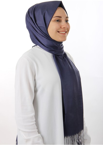 Lacivert-22 Kroren Şal 4026
