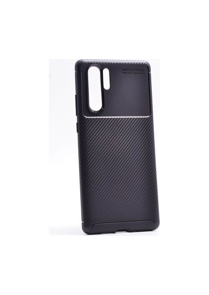 Huawei P30 Pro Kılıf Ultra Slim Fit Karbon Tasarım Tam Kalıp