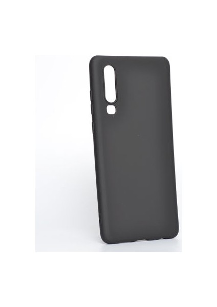Huawei P30 Kılıf Yumuşak Ince Soft Pürüzsüz Silikon Kapak ve Nano Cam Koruma