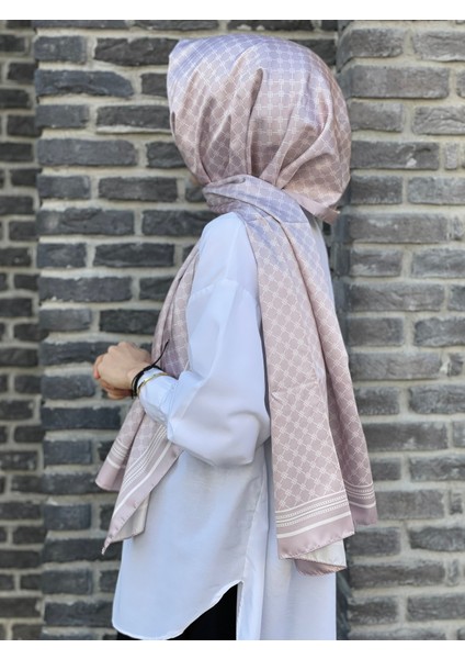 Soft Pudra Emproyal Minikare Desen Şal