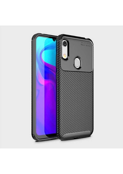 Huawei Y6S 2019 Kılıf Ultra Slim Fit Karbon Tasarım Tam Kalıp