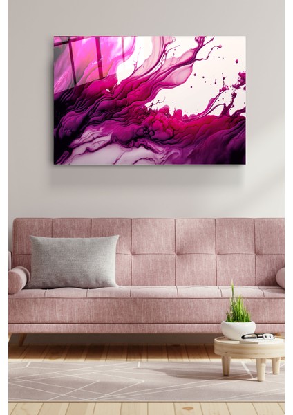 Pink Cam Tablo, Dekoratif Cam Tablo