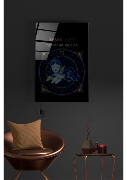 LED Aydınlatmalı Virgo Cam Tablo, Işıklı Cam Tablo fiyatları