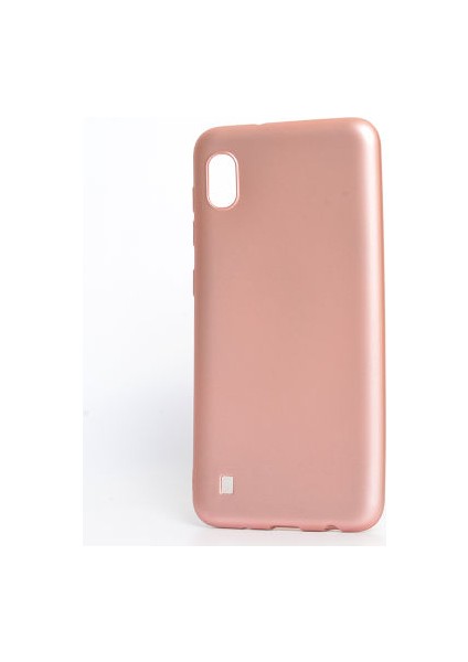 Samsung Galaxy A10 Kılıf Yumuşak Ince Soft Pürüzsüz Silikon Kapak ve Nano Cam Koruma