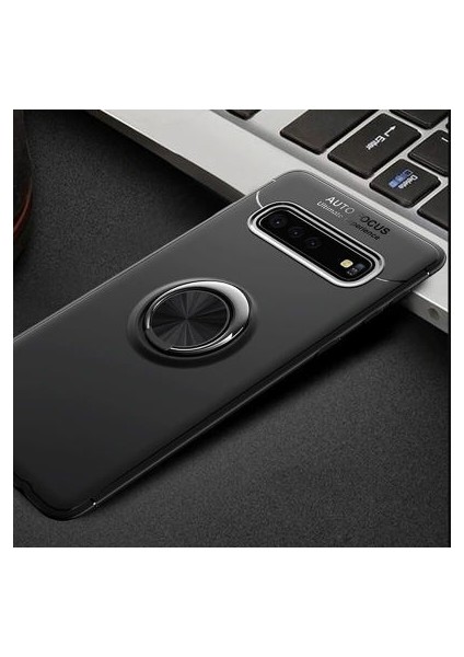 Samsung Galaxy S10 Kılıf Yüzüklü Standlı Soft Parmak Izi Bırakmaz+Nano Ekran Koruma fiyatları