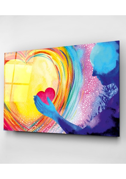 Kalp Cam Tablo, Dekoratif Cam Tablo fırsatları