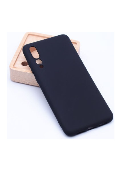 Huawei P20 Pro Kılıf Yumuşak Ince Soft Pürüzsüz Silikon Kapak ve Nano Cam Koruma