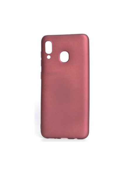 Samsung Galaxy A30 Kılıf Yumuşak Ince Soft Pürüzsüz Silikon Kapak ve Nano Cam Koruma