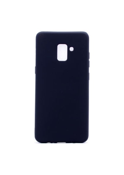 Cep Case Samsung Galaxy A8 Plus 2018 Kılıf Yumuşak Ince Soft Pürüzsüz Silikon Kapak ve Nano Cam Koruma