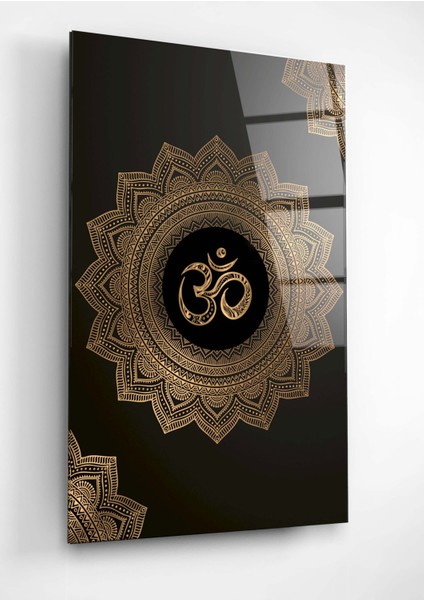 Digi-Glass Taş Çakra (Sahasrara) Cam Tablo fırsatları