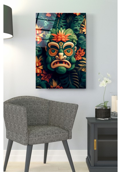 Maske Cam Tablo, Dekoratif Cam Tablo modelleri