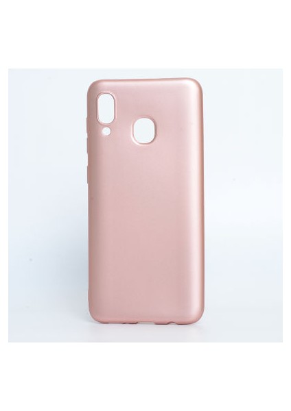 Samsung Galaxy A30 Kılıf Yumuşak Ince Soft Pürüzsüz Silikon Kapak
