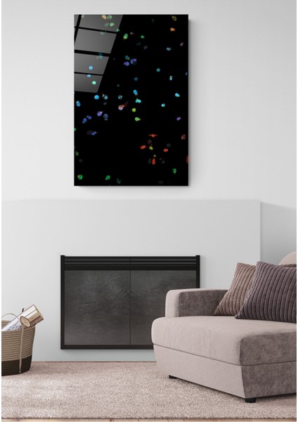 Digi Glass Renkli Minik Deniz Anaları Cam Tablo fırsatları