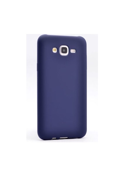 Cep Case Samsung Galaxy J5 Kılıf Yumuşak Ince Soft Pürüzsüz Silikon Kapak ve Nano Cam Koruma