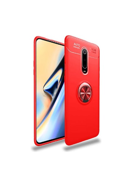 Xiaomi Redmi 8A Kılıf Yüzüklü Standlı Soft Parmak Izi Bırakmaz Kapak